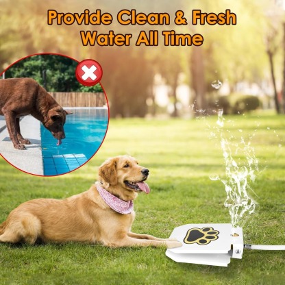 Dog Paw Activated Sprinkler – Fun & Smart Outdoor Water Toy 🐾💦