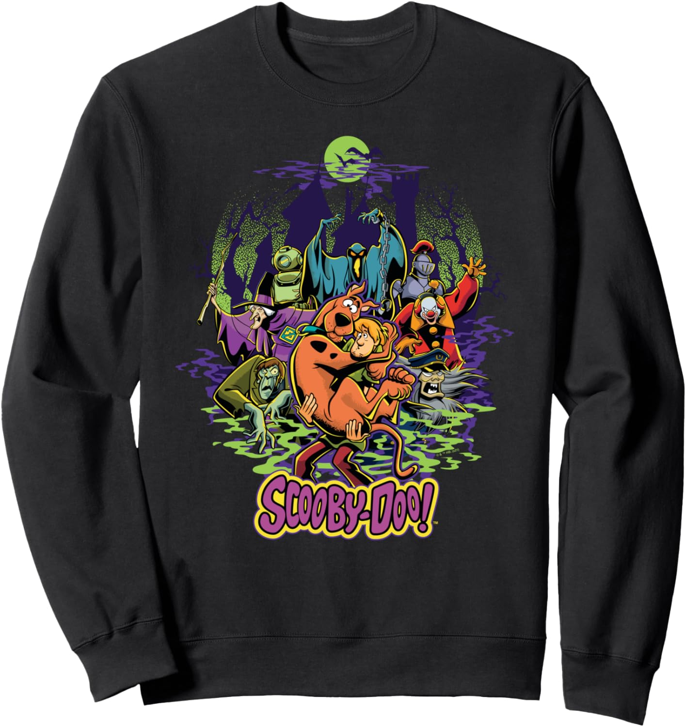Vintage Scooby-Doo Halloween Sweatshirt