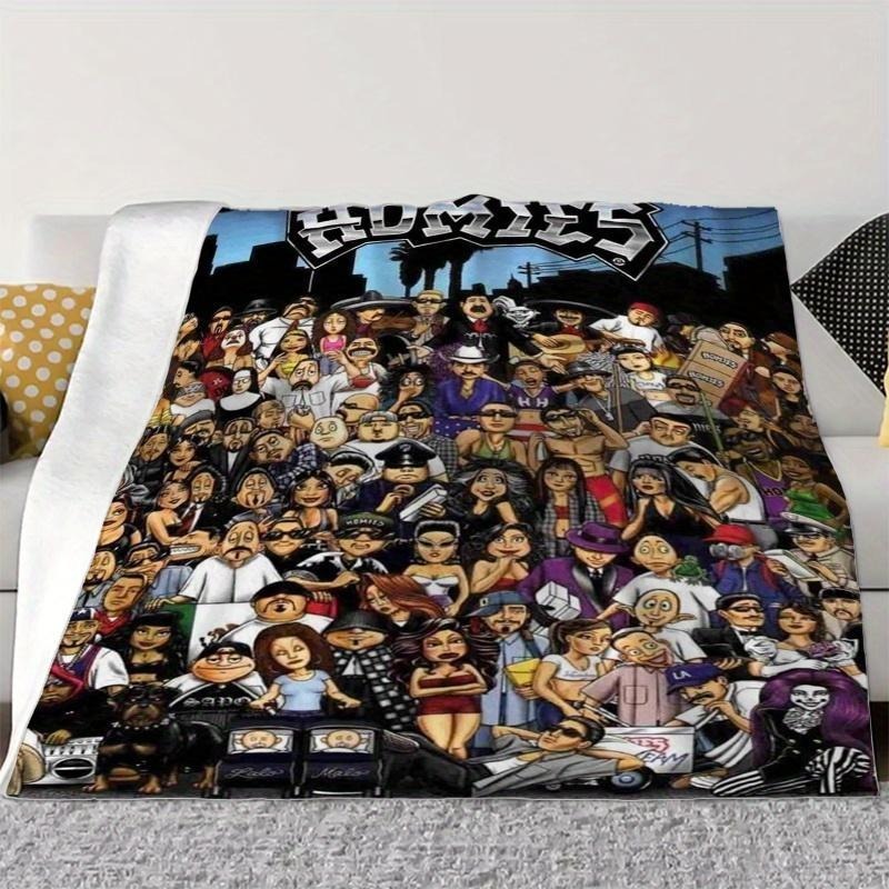 HOMIES Soft Printed Flannel Blanket