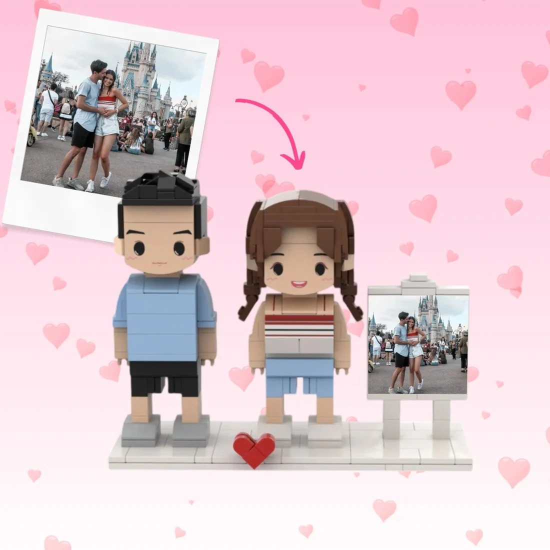 Personalized Mini Figurine Building Blocks With Photo