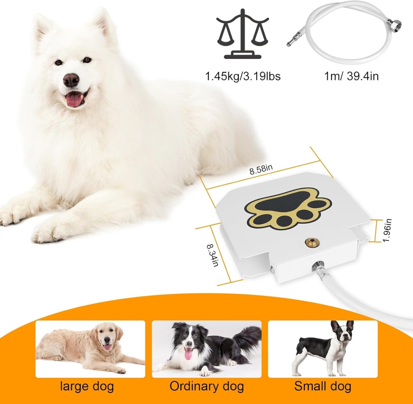 Dog Paw Activated Sprinkler – Fun & Smart Outdoor Water Toy 🐾💦