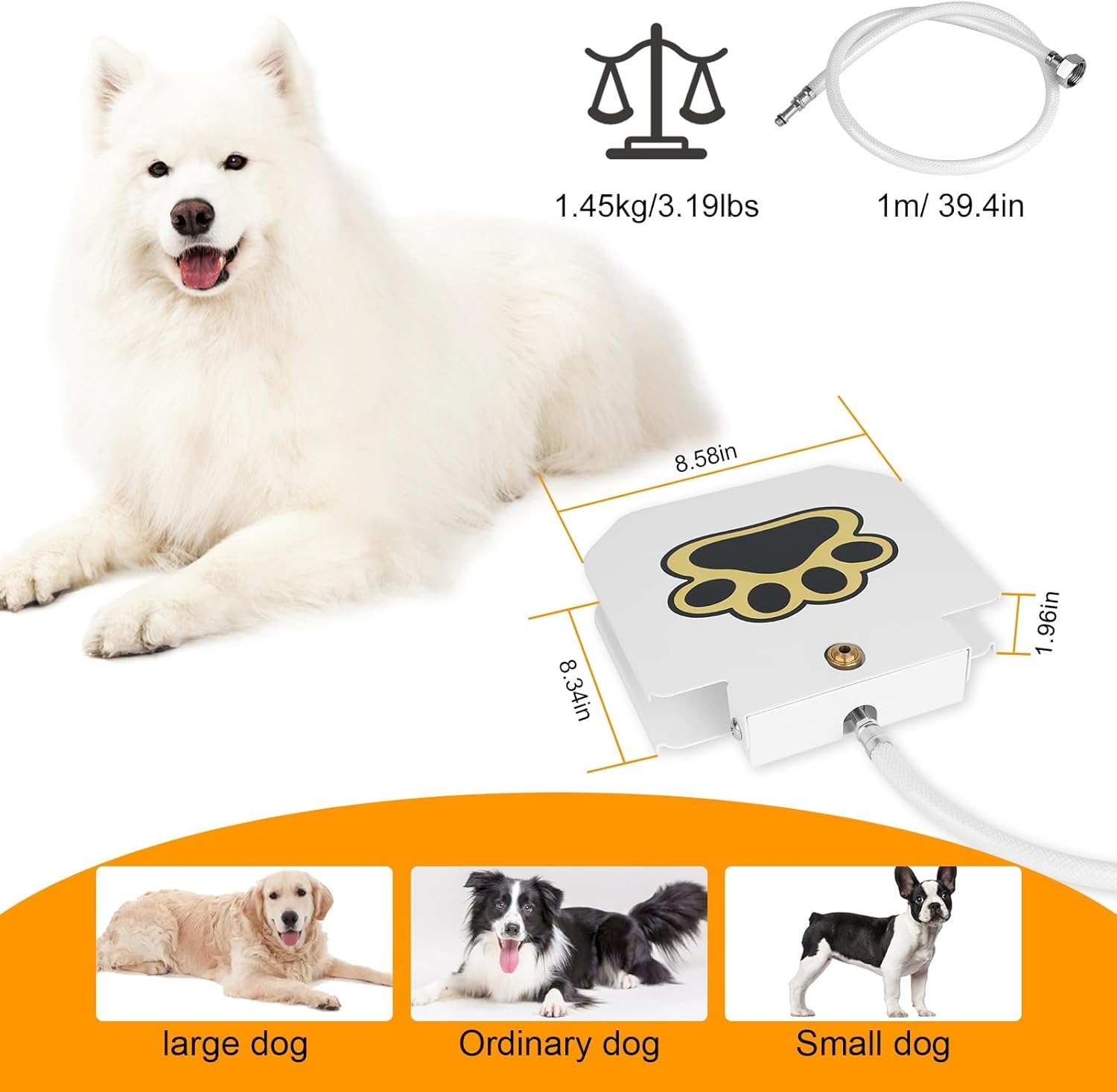 Dog Paw Activated Sprinkler – Fun & Smart Outdoor Water Toy 🐾💦