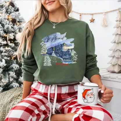Polar Express Family Vacation Sweatshirt