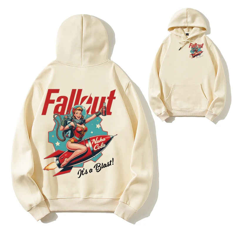 Nuka Coca Fallout Vintage Hoodie