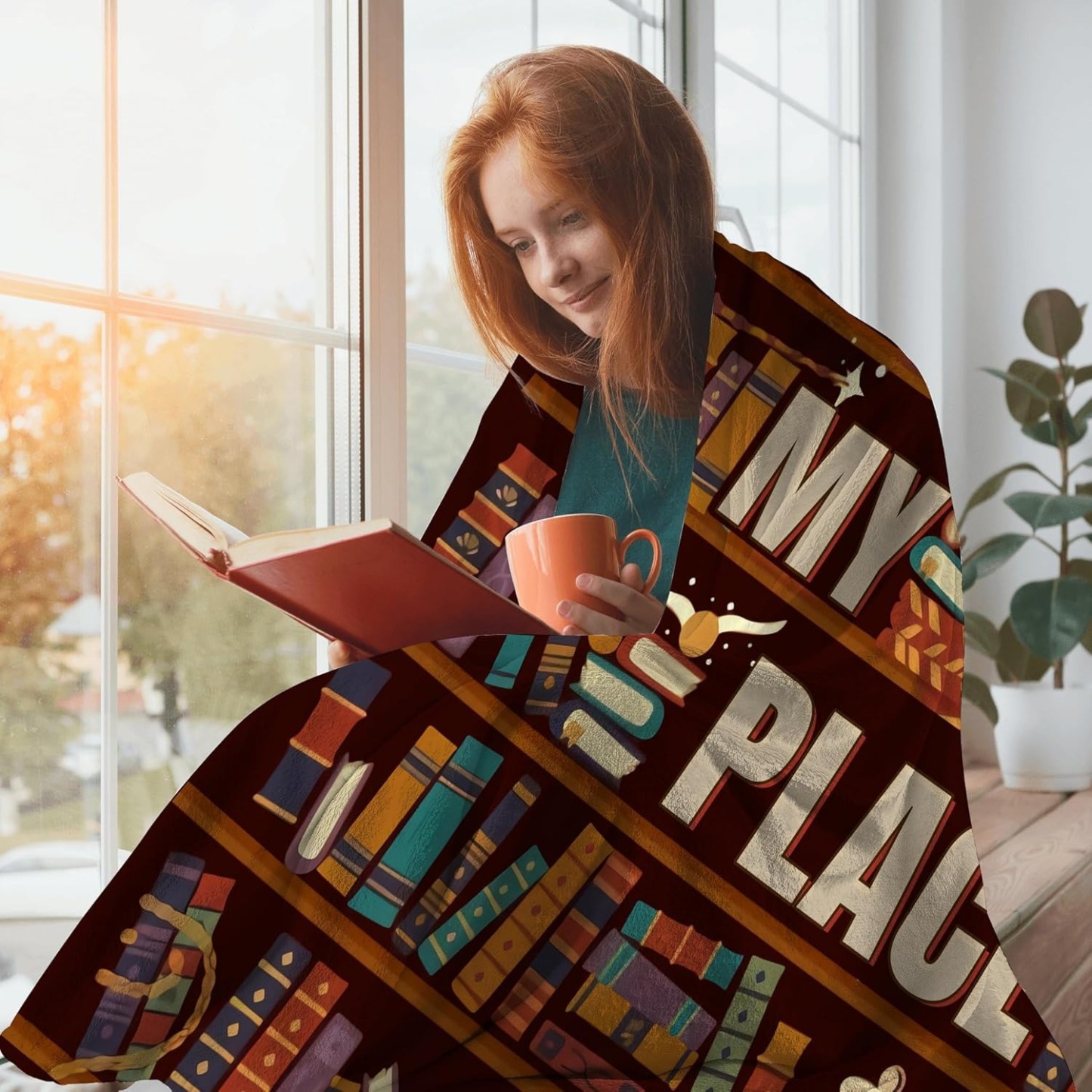 Book Lovers Gifts Blanket