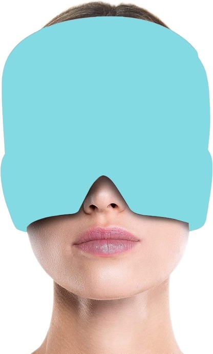 Wearable Migraine Relief Cap – Reusable Cooling & Compression Headache Hat