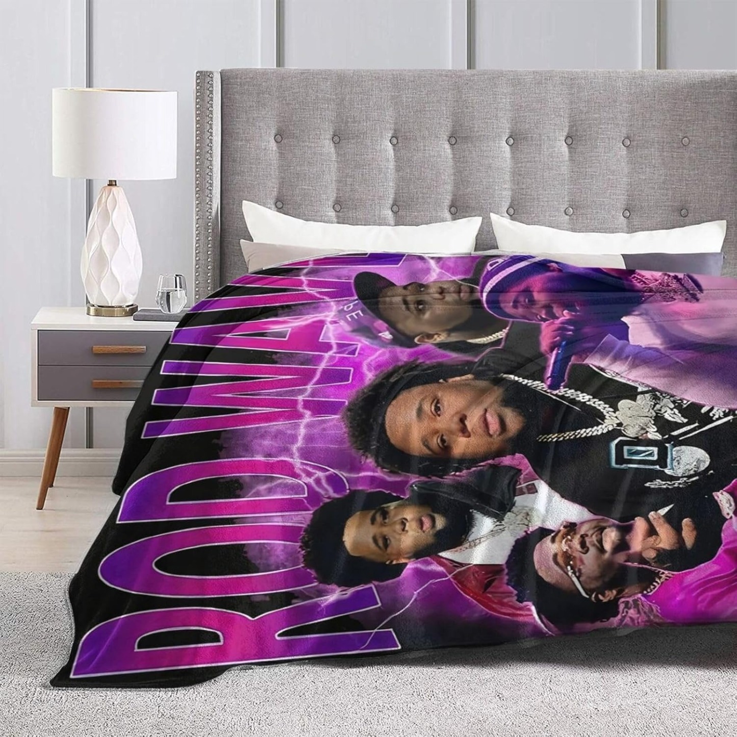 American Rod Rapper Wave Flannel Blankets 