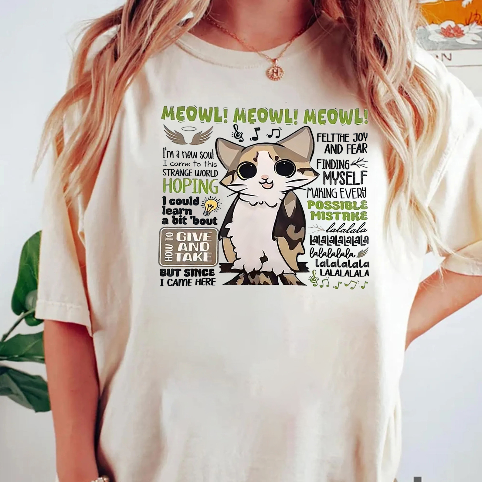 Meowl I'm A New Soul T-Shirt