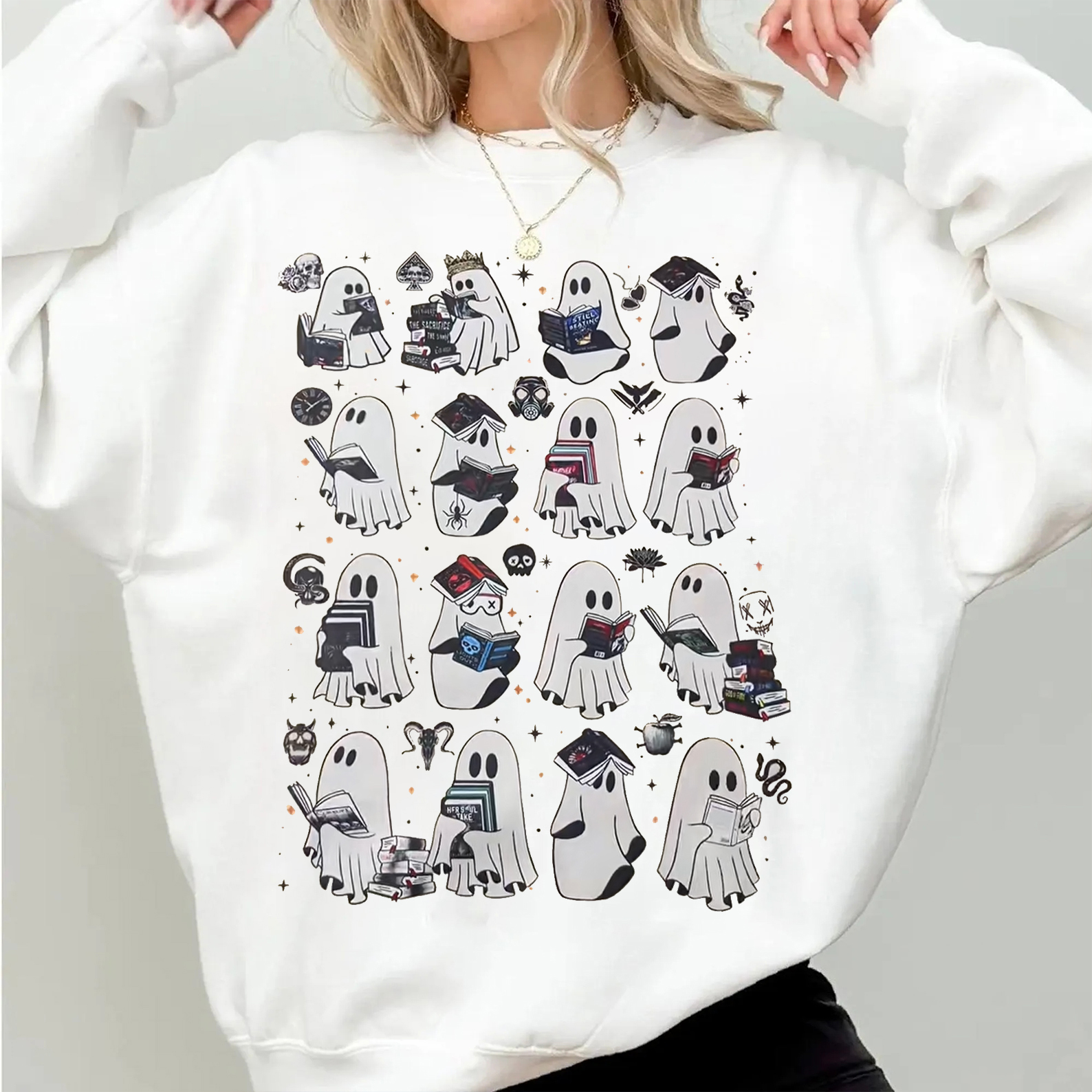 Halloween Dark Romance Reader Sweatshirt