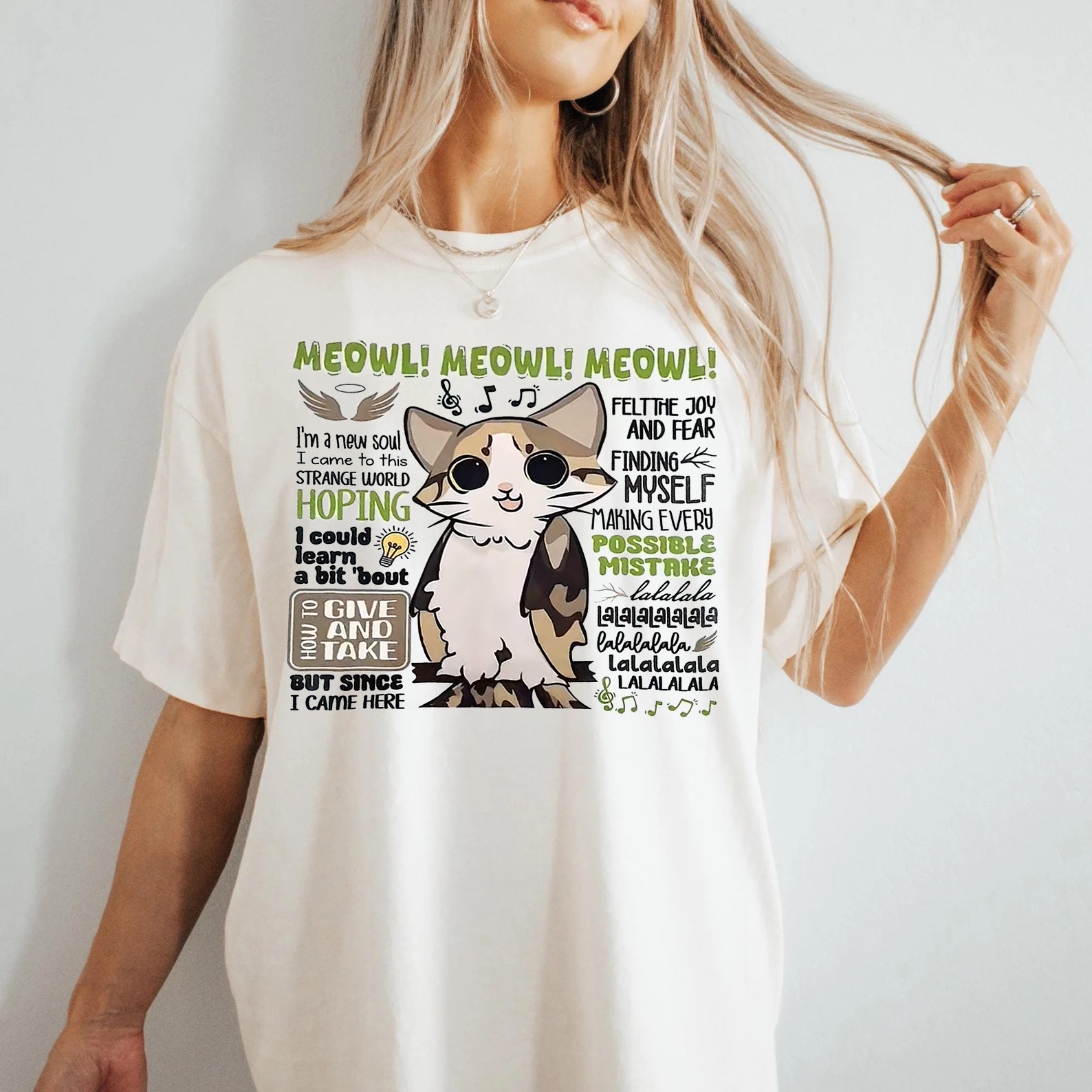 Meowl I'm A New Soul T-Shirt