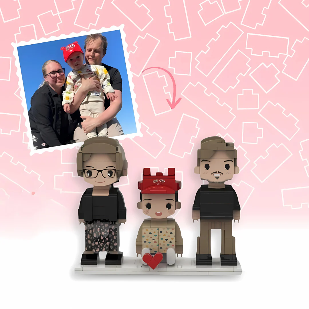 Personalized Mini Figurine Building Blocks With Photo
