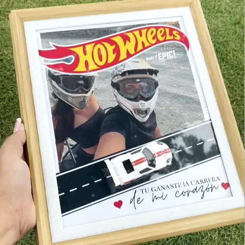 Personalized Toy Car Frame
