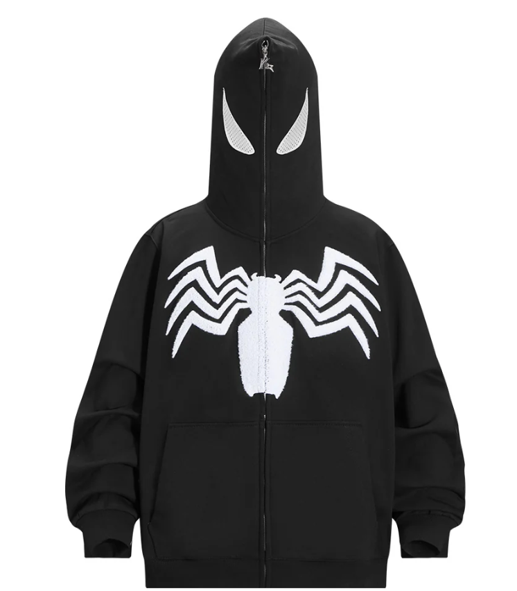 Spider Hoodie Hooded Sweatshirt