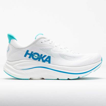 HOthtKA Clifton 10 Men's White/Skyward Blue