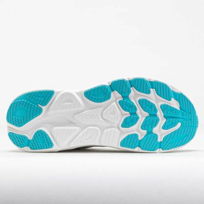 HOthtKA Clifton 10 Men's White/Skyward Blue