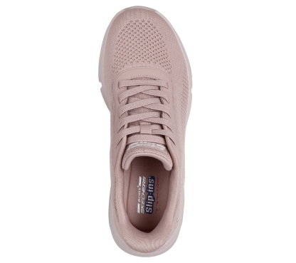 Pantofi sport, dama, SKECHERS BOBS SPARROW FLEX TOO YOU SLIP-INS 117587-BLSH roz, textil