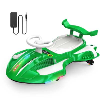 Mașinuță electrică de 12V cu pedală, copii cu vârsta de 3 ani și peste, roți anti-răsturnare intermitente, Bluetooth, Music2, mașinuță Devil Drift