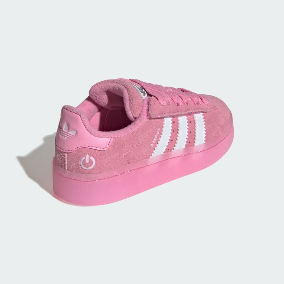 adithtdas PPantofi sport Campus '00 cu lumini LED, șireturi elastice și închidere confortabilă, pentru copii