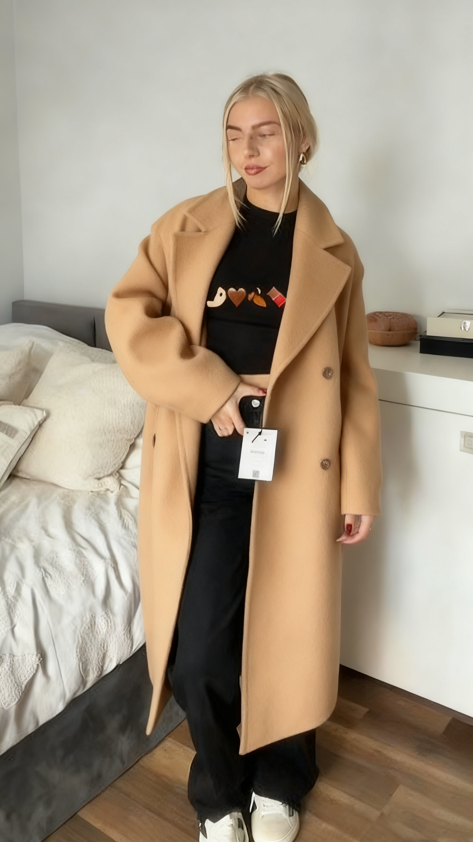 Tkanina wełniana - elegancki i luksusowy płaszcz