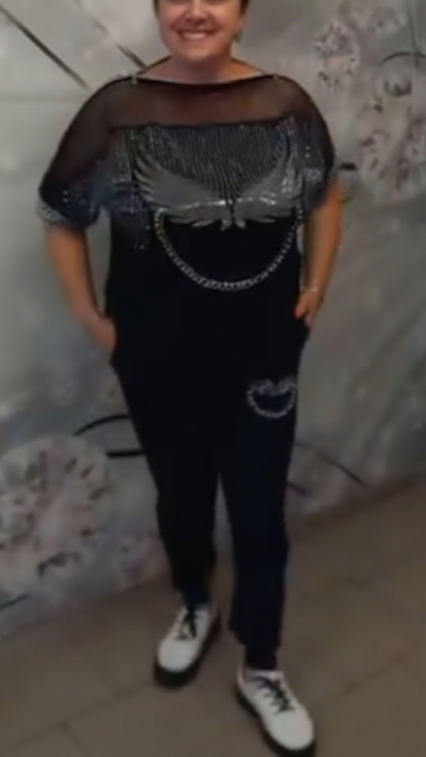 Set z ozdobnymi łańcuchami