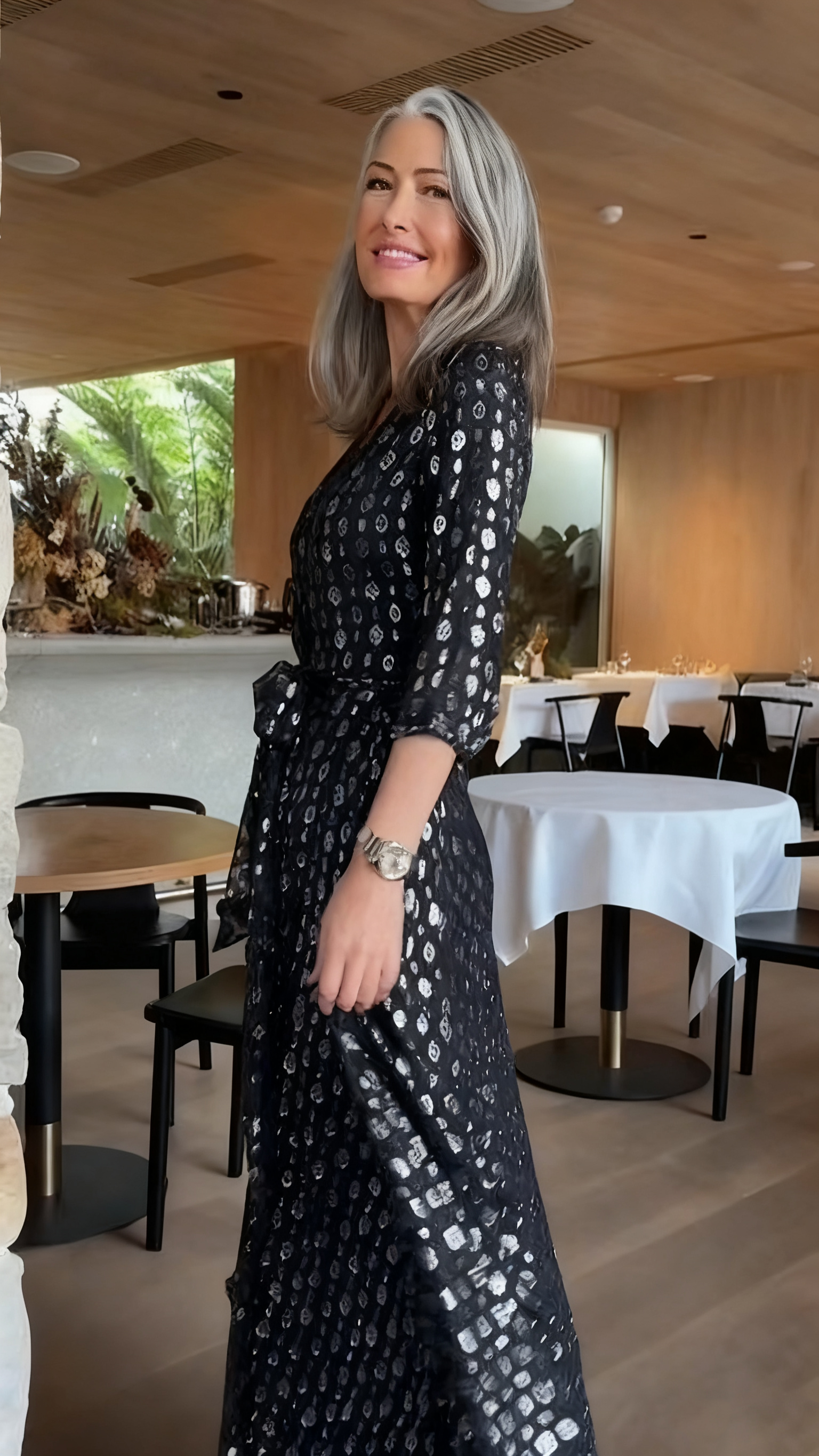💥Promocja! Suknia Otwierana z Wzorem – Styl Timeless i Glamour w Jednym, Łatwiej Niż Kiedykolwiek🧚‍♀️