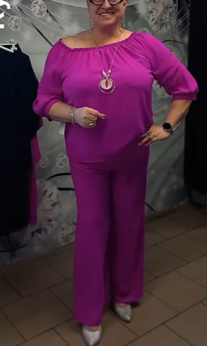 Sukienka z Dekoltem Off-Shoulder