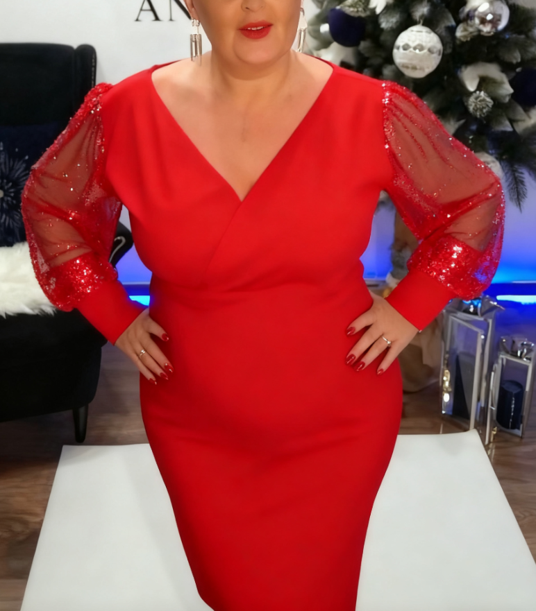 Tylko jedna sztuka w magazynie ✨🌹Sukienka rozmiar S-7XL🌹 💥Cena 129 zł 💥