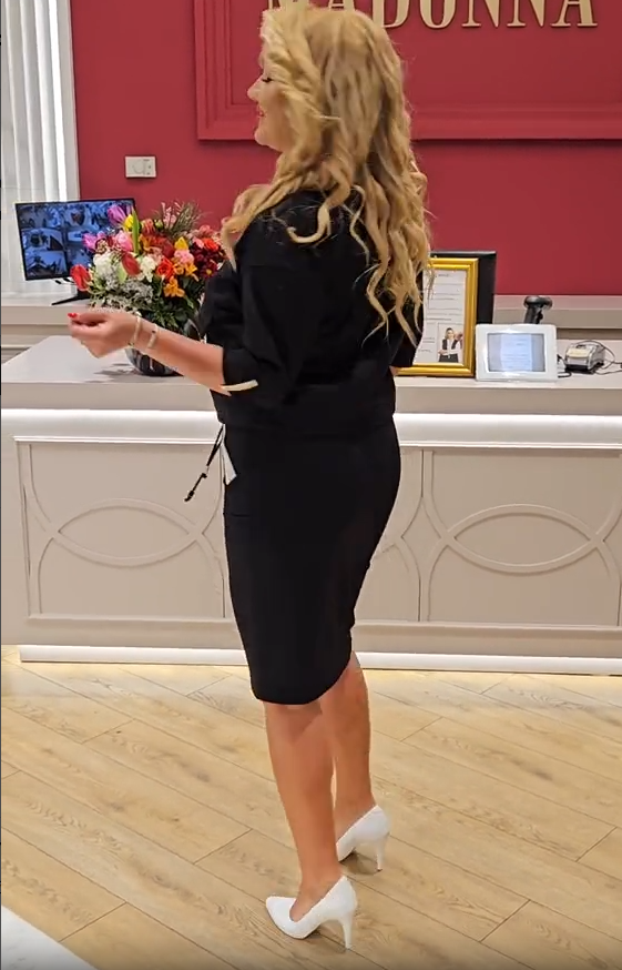 BESTSELLER UZUPEŁNIONY ❗️✅✅✅✅✅Elegancka sukienka dwuczęściowa