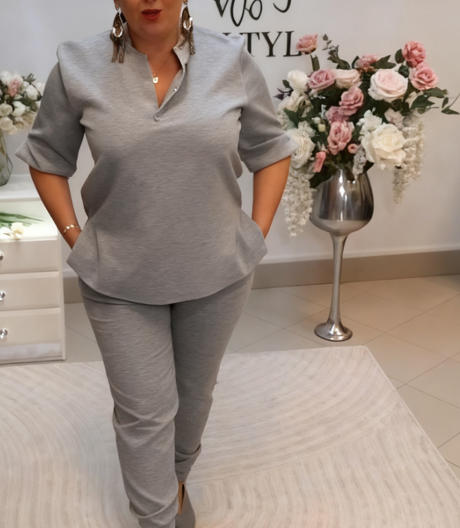 Tylko jedna sztuka w magazynie ✨🛍️Post promocyjny🛍️ Czas na bardziej elegancki look! 🤩 Ten zestaw od polskiego producenta KING jest niesamowicie piękny i elegancki!🥰