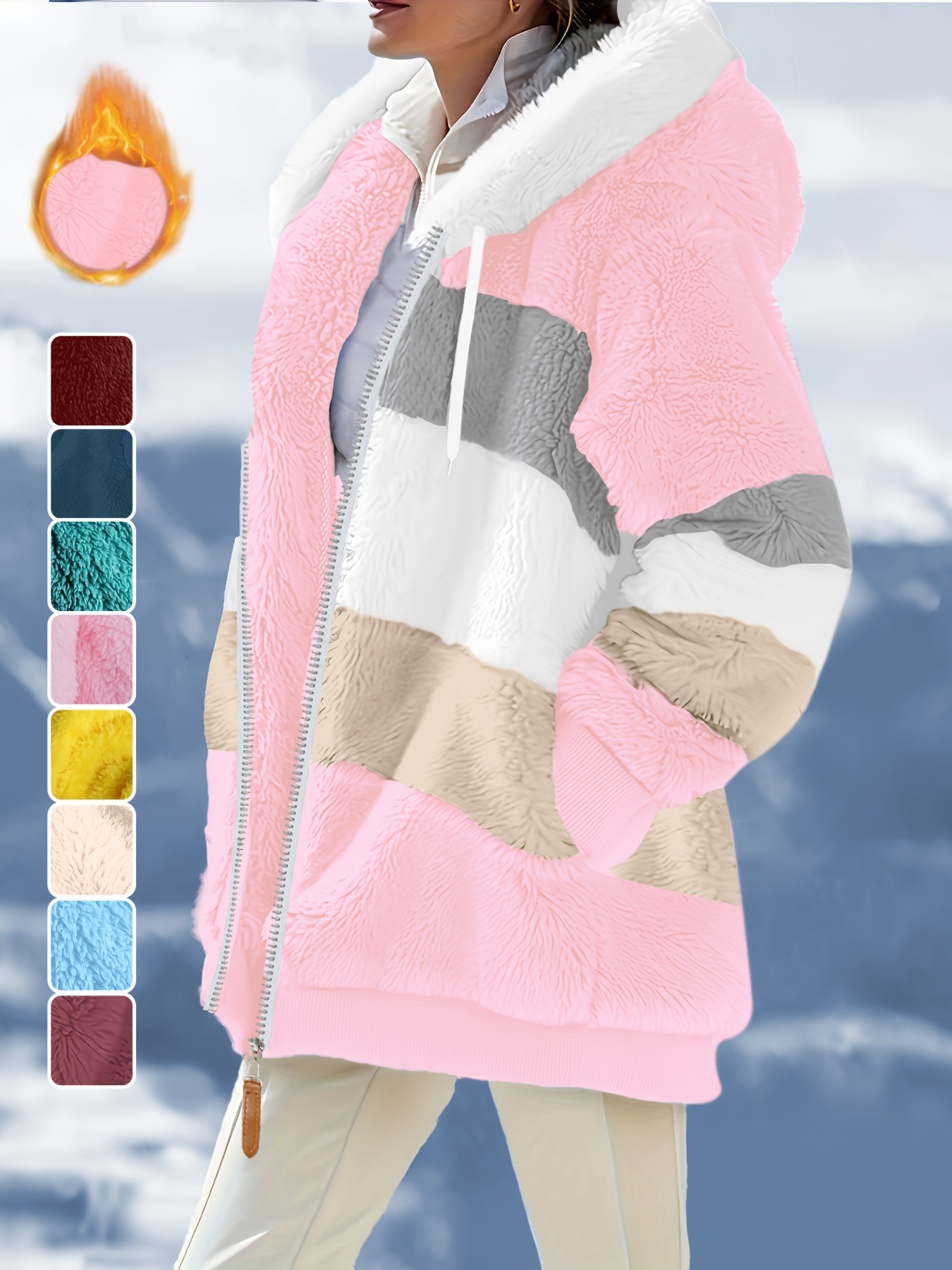 Elegancka zimowa odzież wierzchnia dla kobiet – ciepłe kurtki