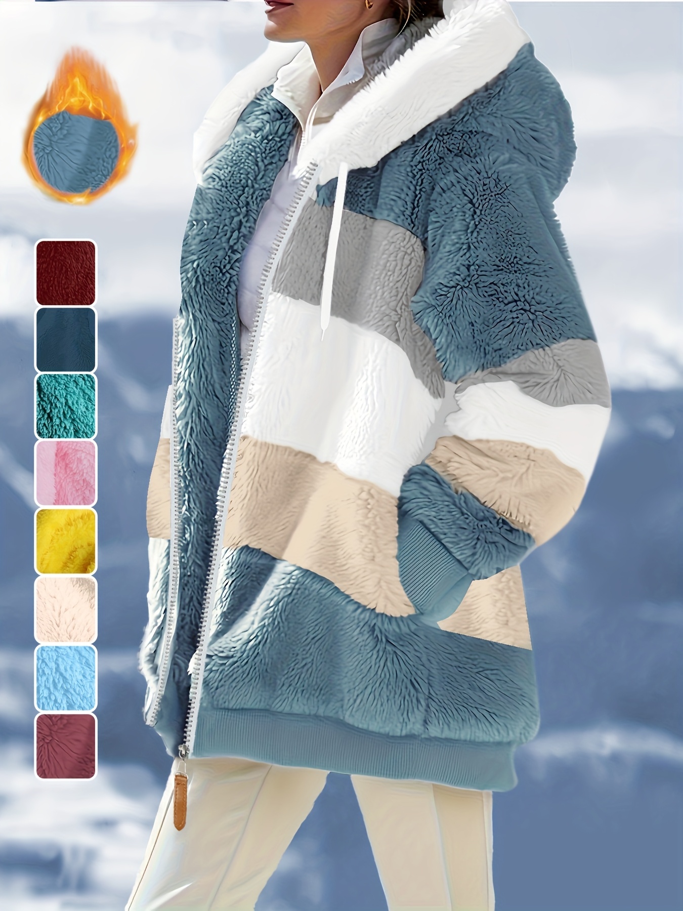 Elegancka zimowa odzież wierzchnia dla kobiet – ciepłe kurtki