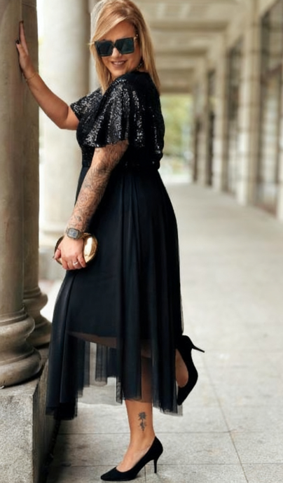 SIMONA - błysk, szyk i kobiecość w wydaniu premium kolor bordowy