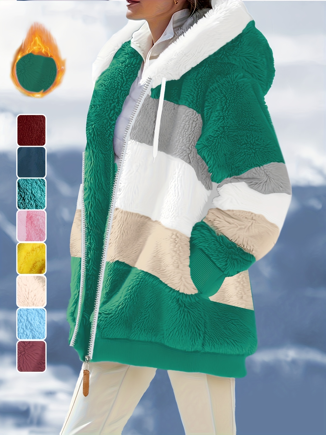 Elegancka zimowa odzież wierzchnia dla kobiet – ciepłe kurtki