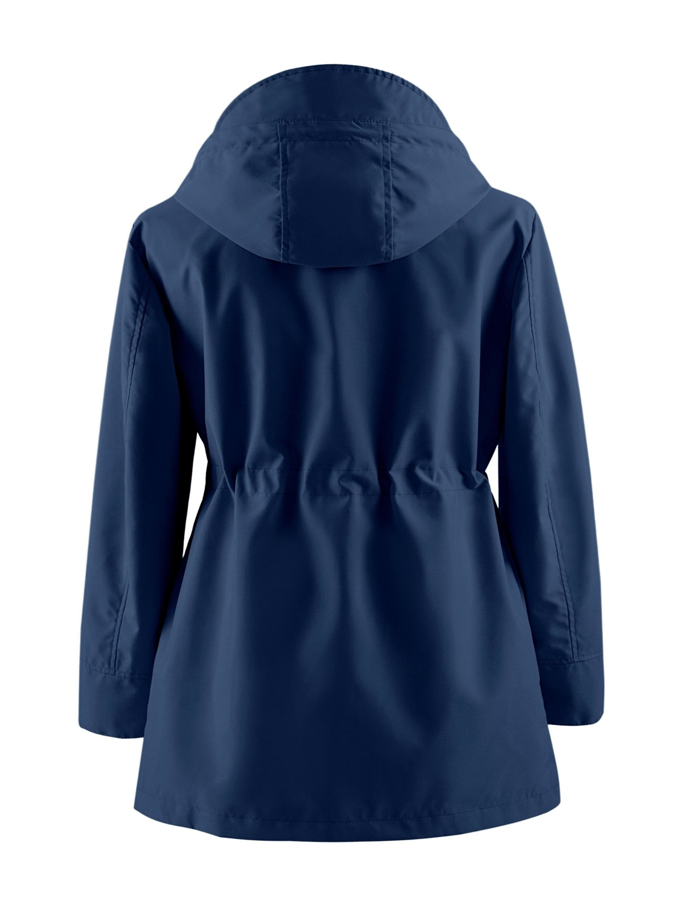 Kurtka damska plus size z zamkiem błyskawicznym