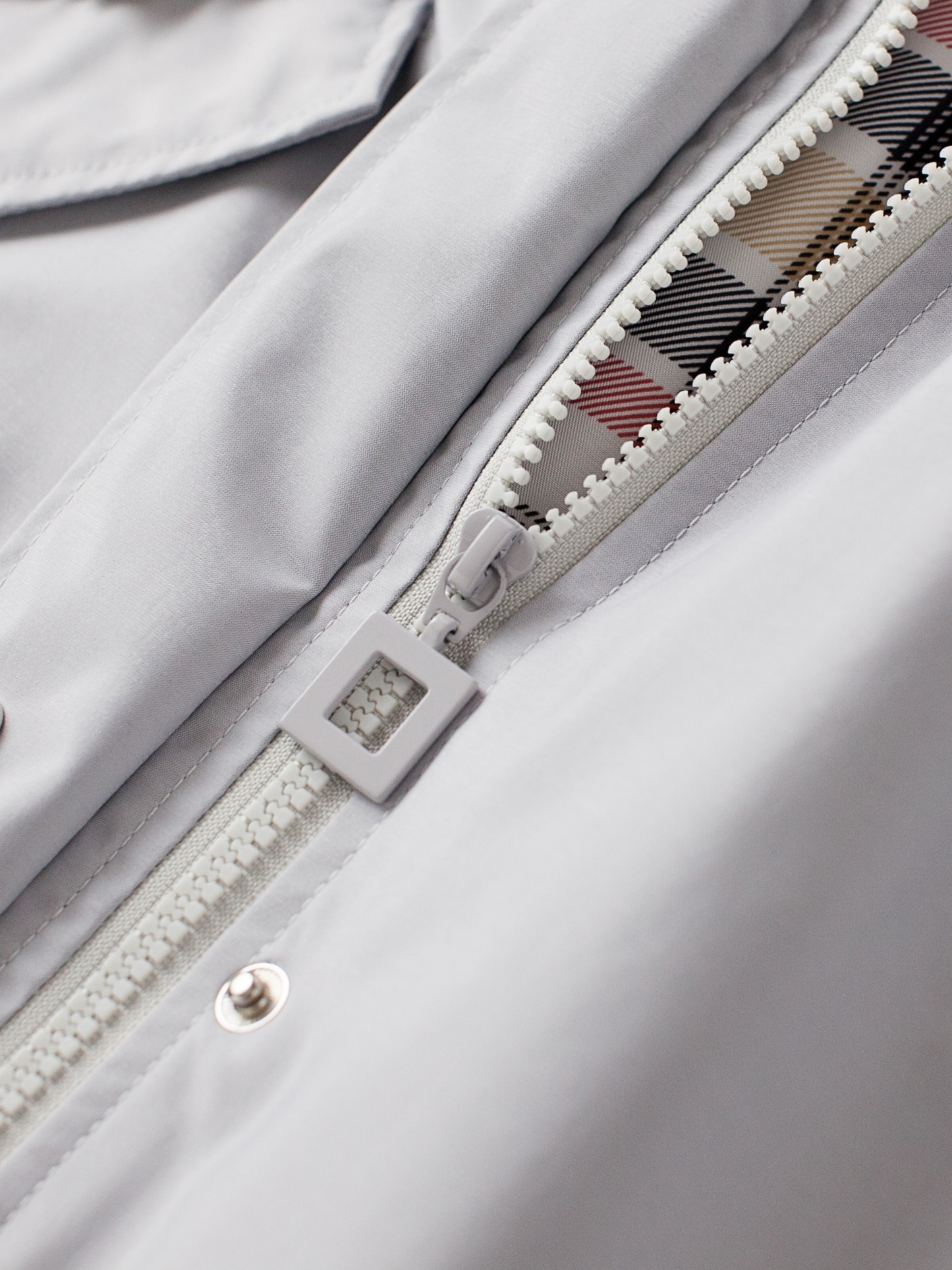 Kurtka damska plus size z zamkiem błyskawicznym