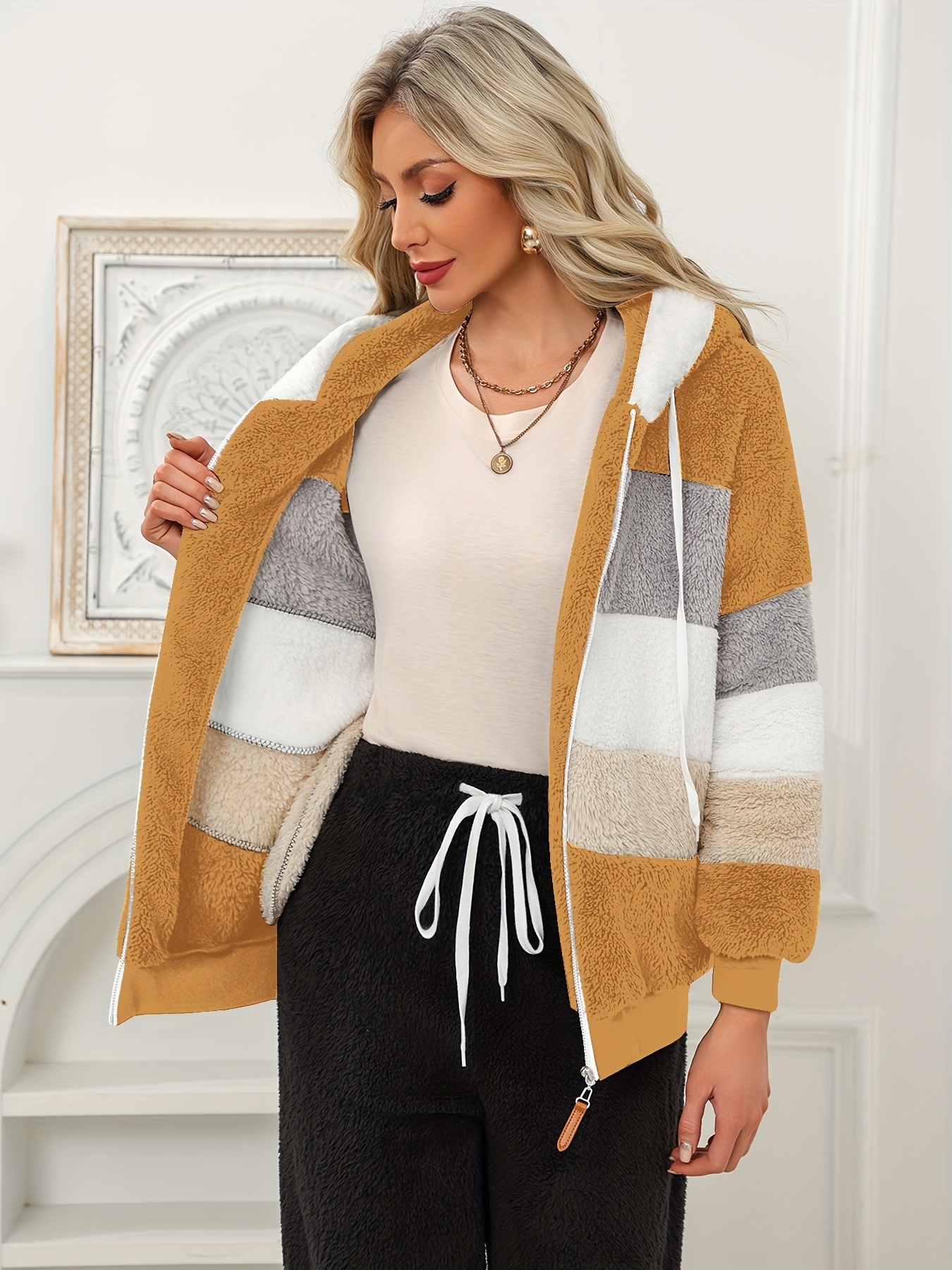 Elegancka zimowa odzież wierzchnia dla kobiet – ciepłe kurtki