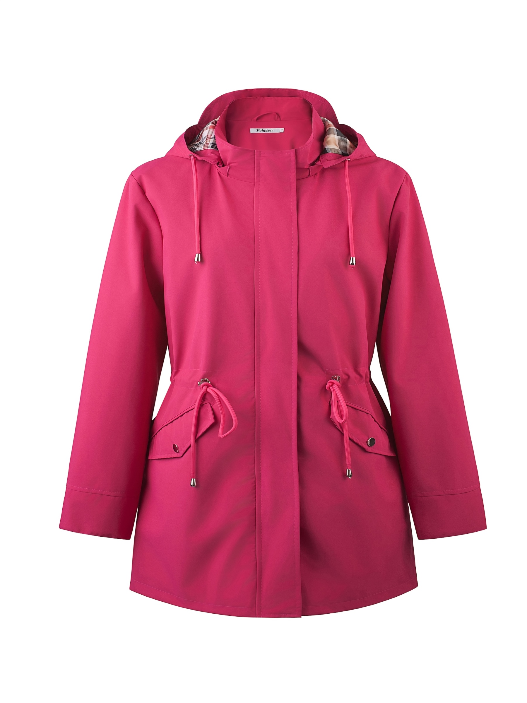 Kurtka damska plus size z zamkiem błyskawicznym