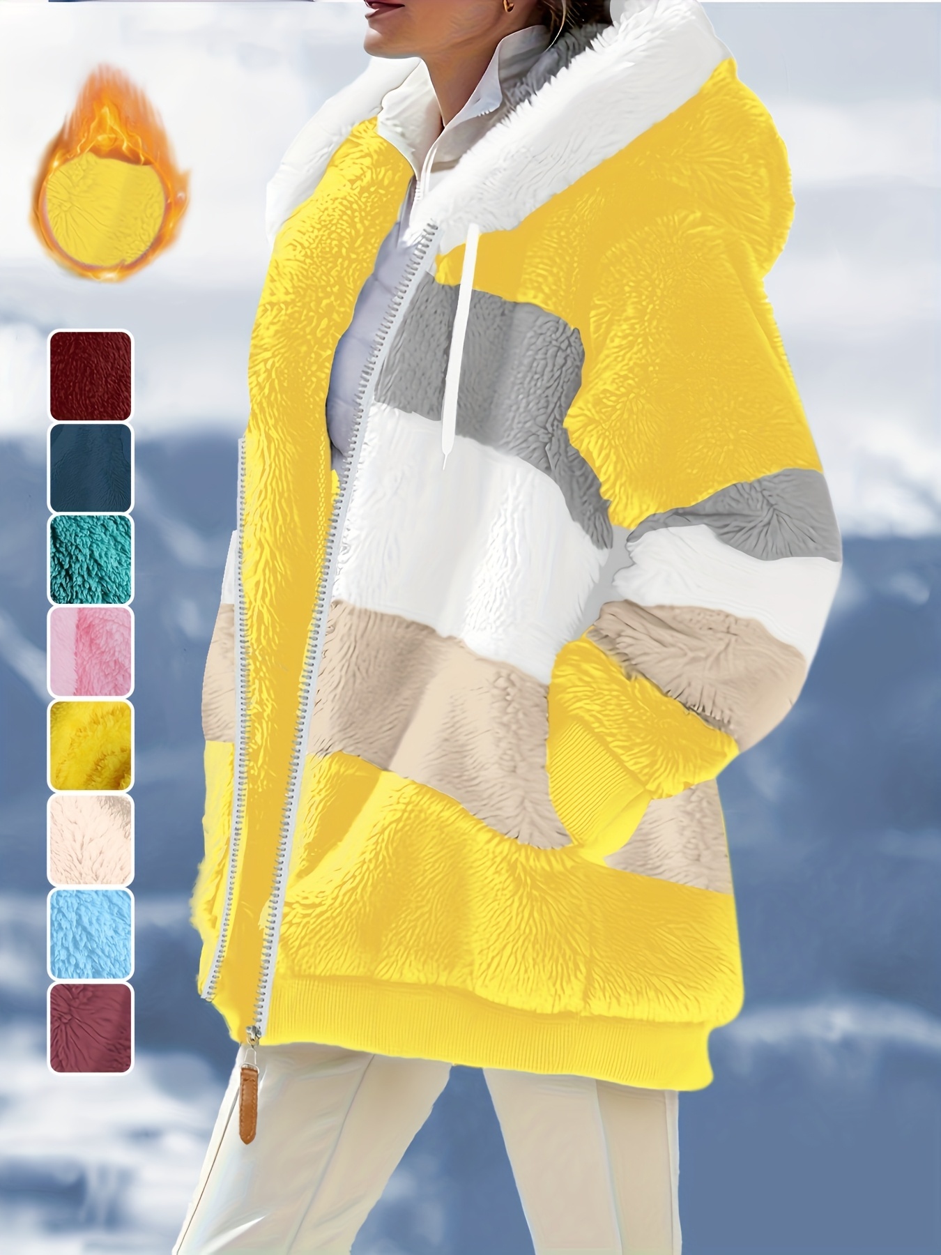 Elegancka zimowa odzież wierzchnia dla kobiet – ciepłe kurtki