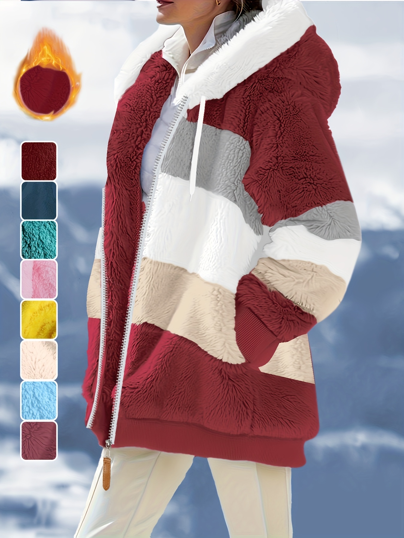 Elegancka zimowa odzież wierzchnia dla kobiet – ciepłe kurtki