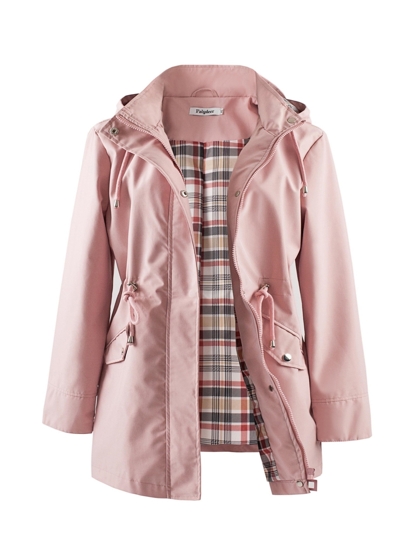 Dostawa w ciągu 5+ DNI ROBOCZYCHDamska kurtka z kapturem i zamkiem bły