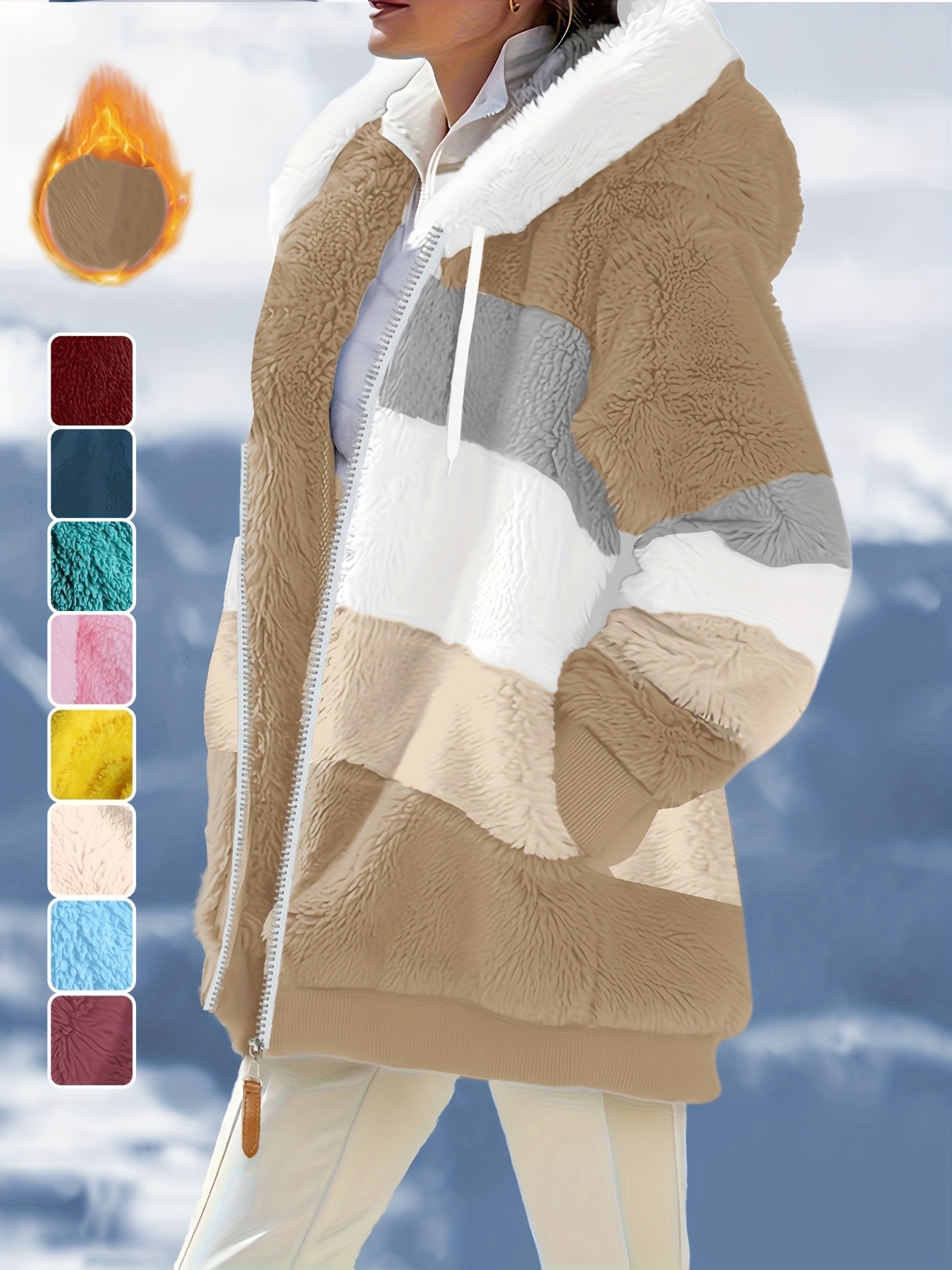 Elegancka zimowa odzież wierzchnia dla kobiet – ciepłe kurtki