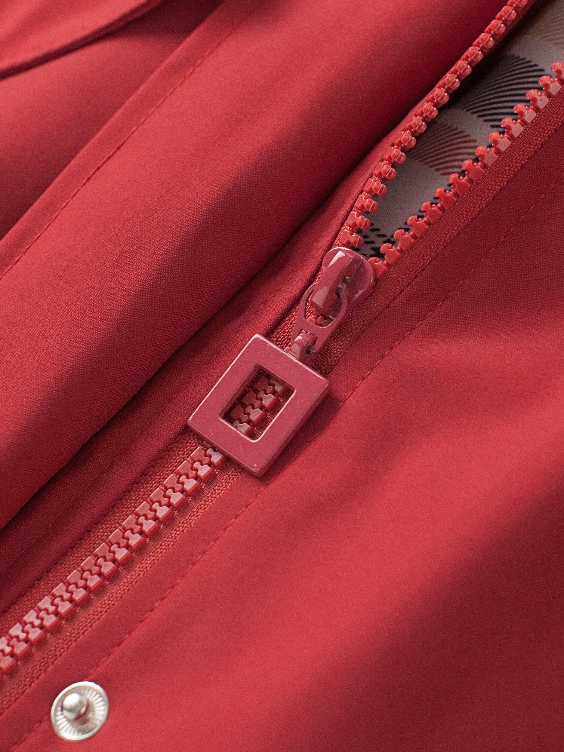 Kurtka damska plus size z zamkiem błyskawicznym