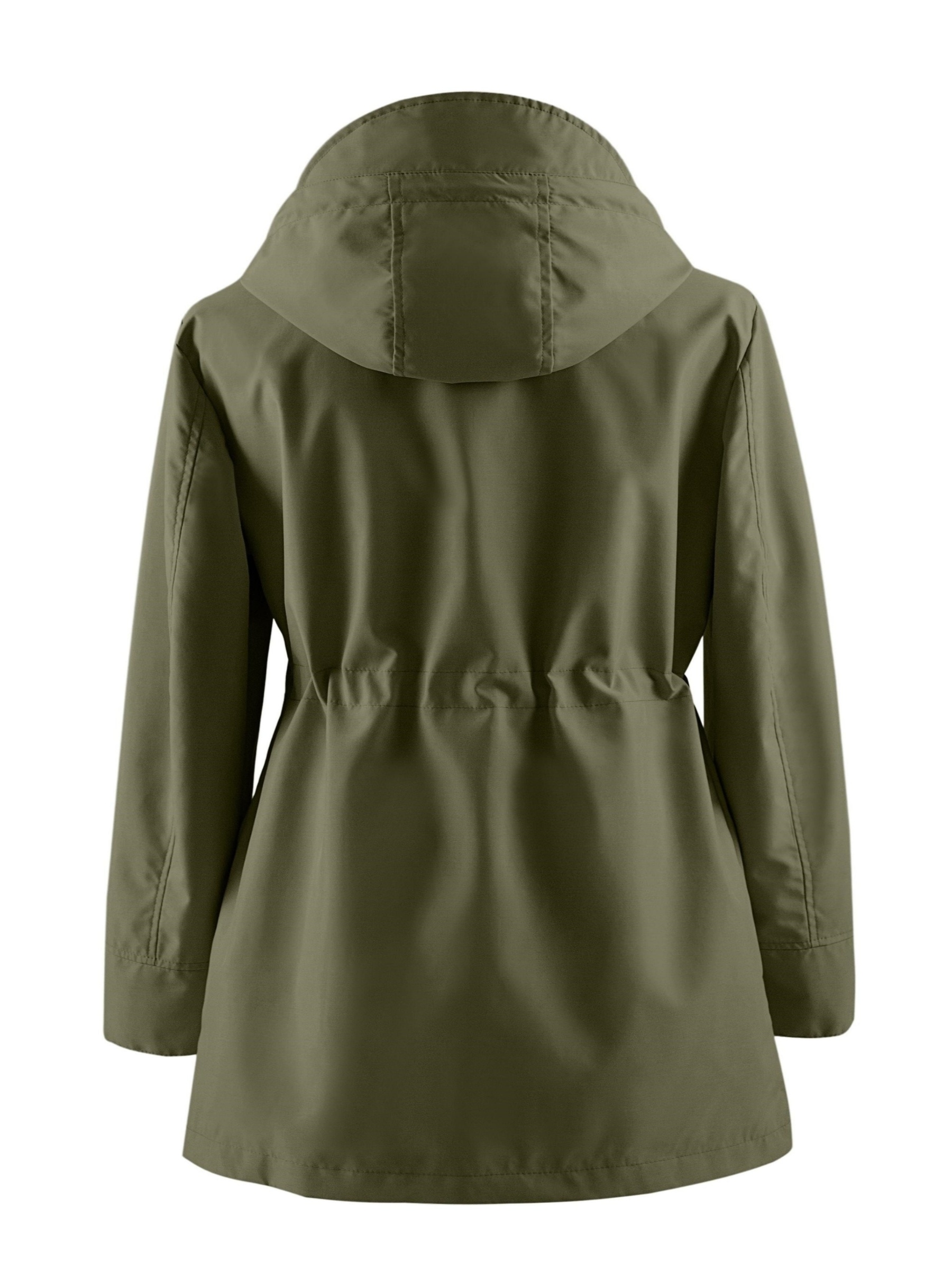 Kurtka damska plus size z zamkiem błyskawicznym