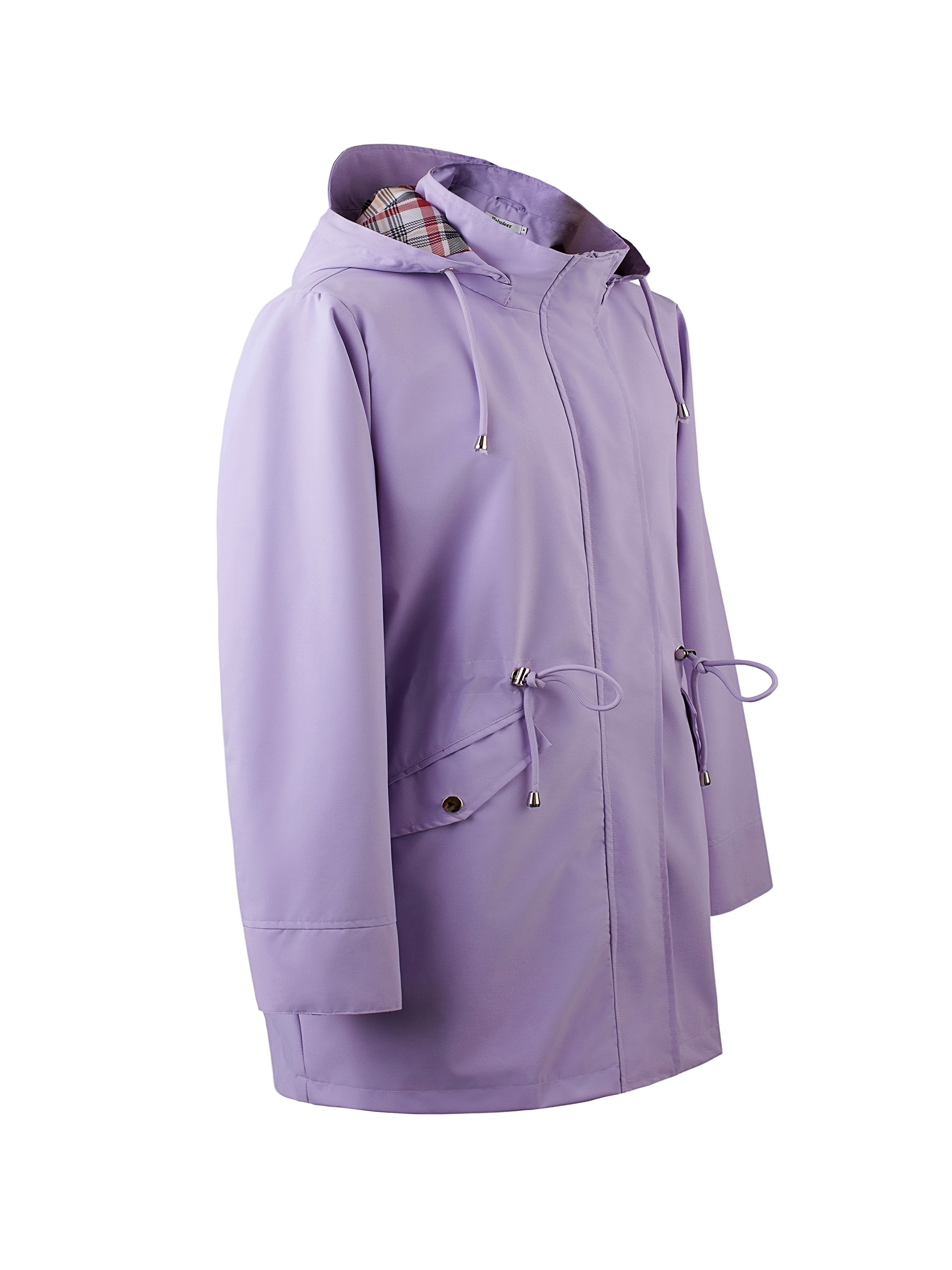 Kurtka damska plus size z zamkiem błyskawicznym