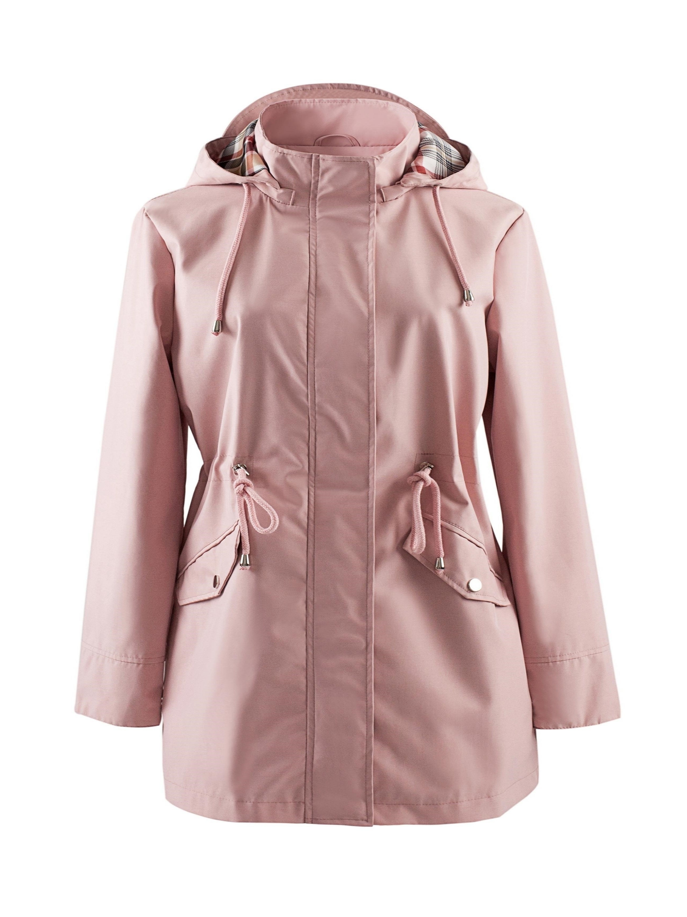 Kurtka damska plus size z zamkiem błyskawicznym