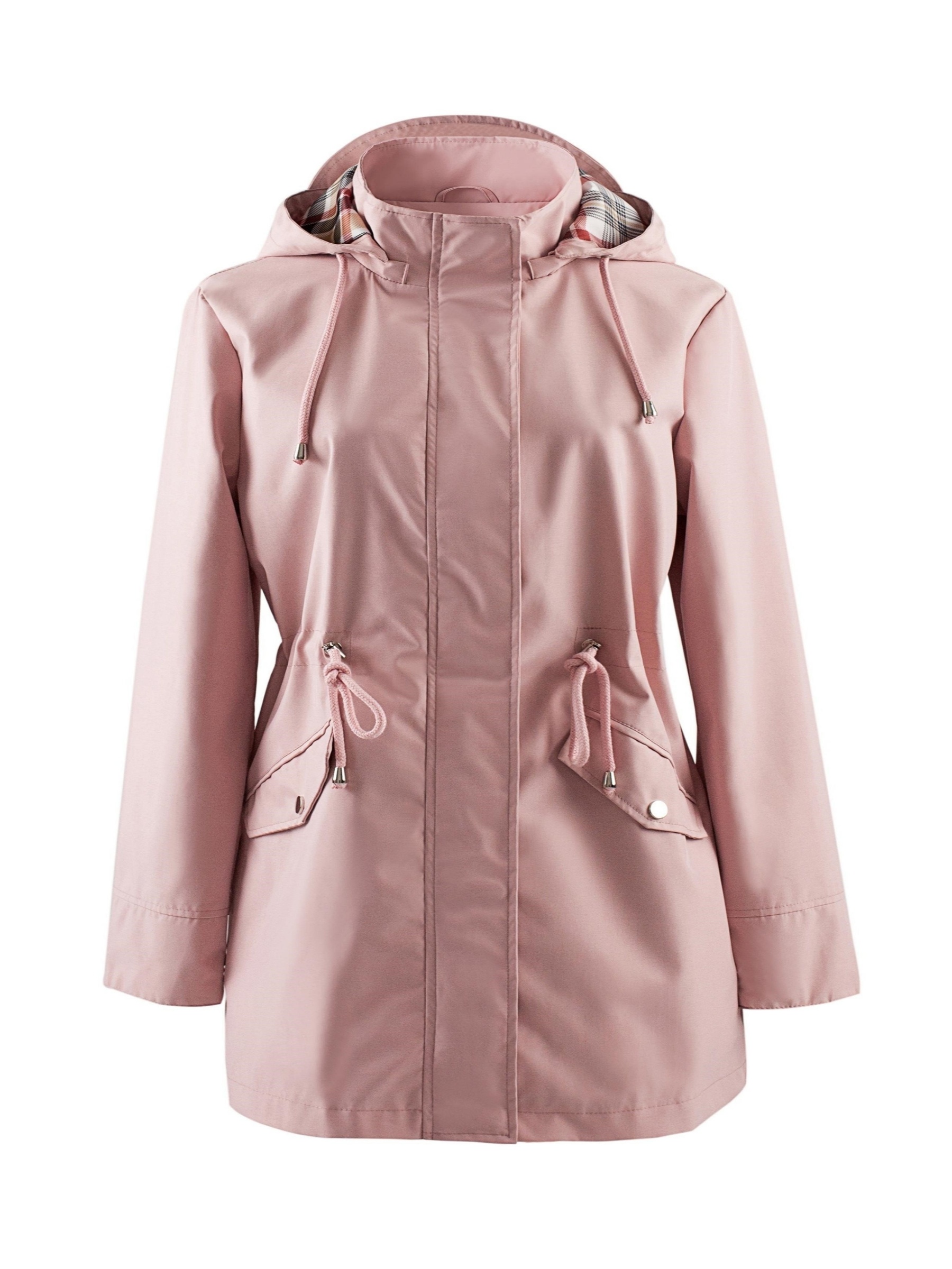 Kurtka damska plus size z zamkiem błyskawicznym