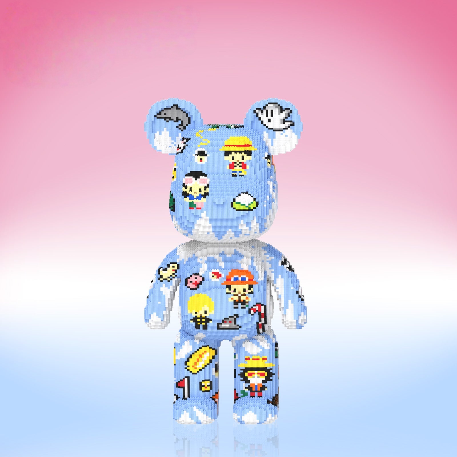 Large Princess Bear Building Block Set