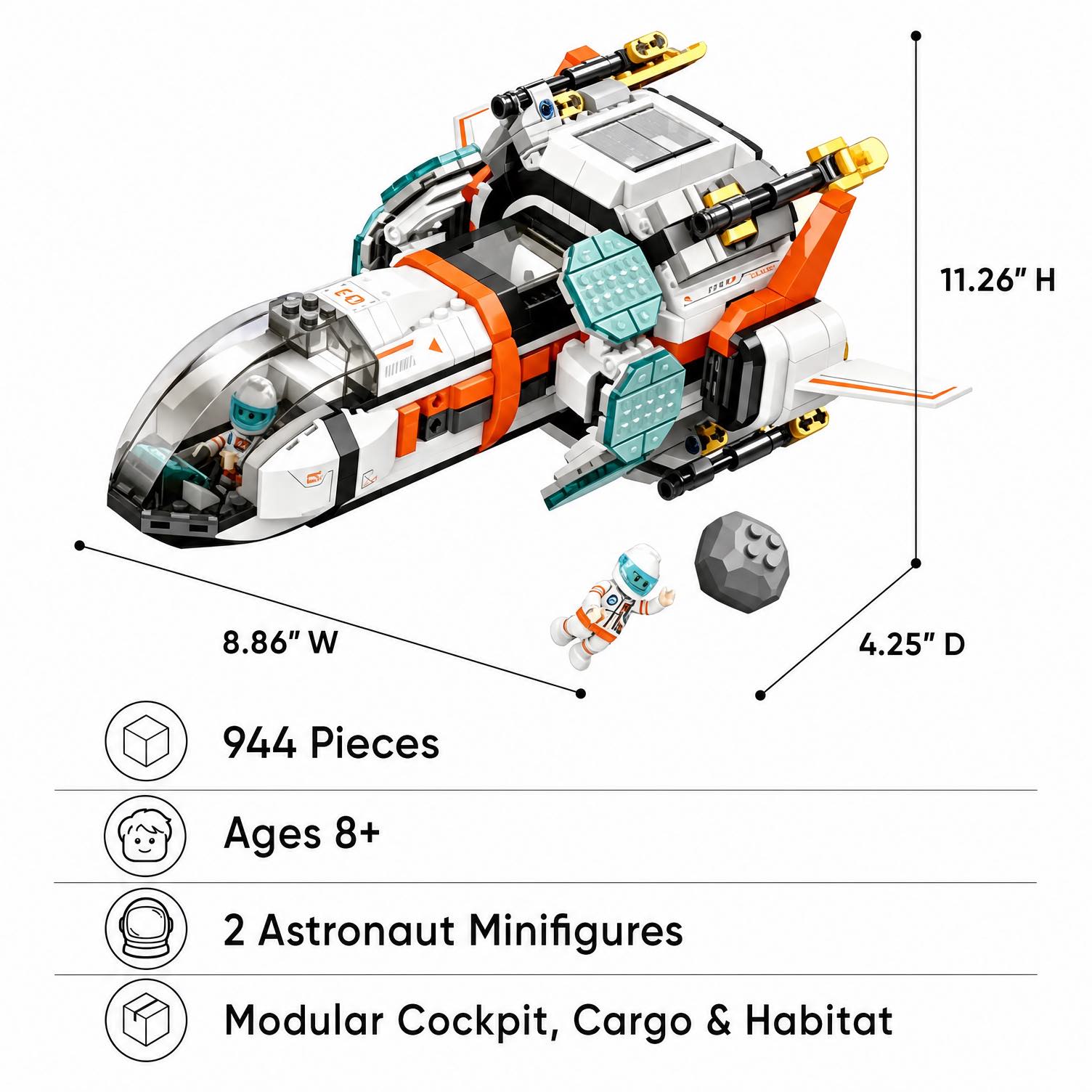 Modular Spaceship Building Set