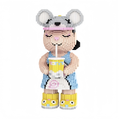 Wonderminiworld™  Giant Buildable Brick Bear | 5800pcs