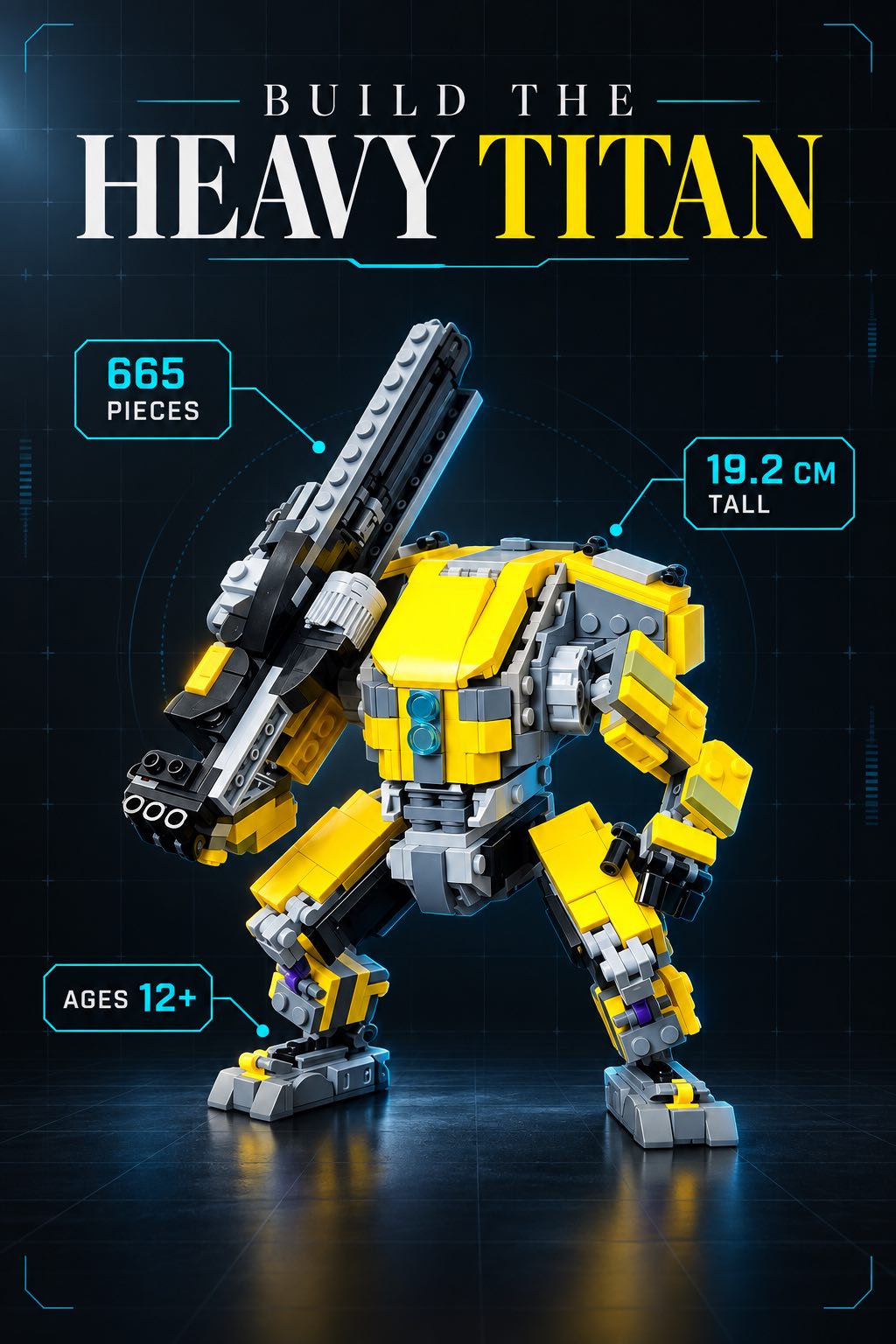 MOC-207291 Legion Prime Titan from Titanfall 2